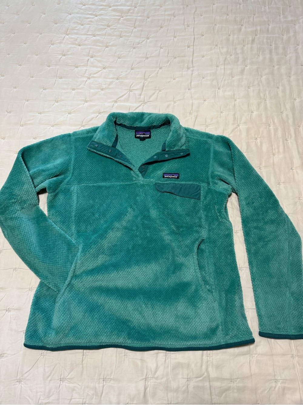 Patagonia Women's Teal Fleece Pullover